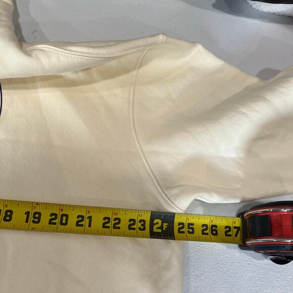 Nike Los Angeles Cream Air Traffic Hoodie Sweatshirt Women's Size Medium DJ5313 - Picture 8 of 10